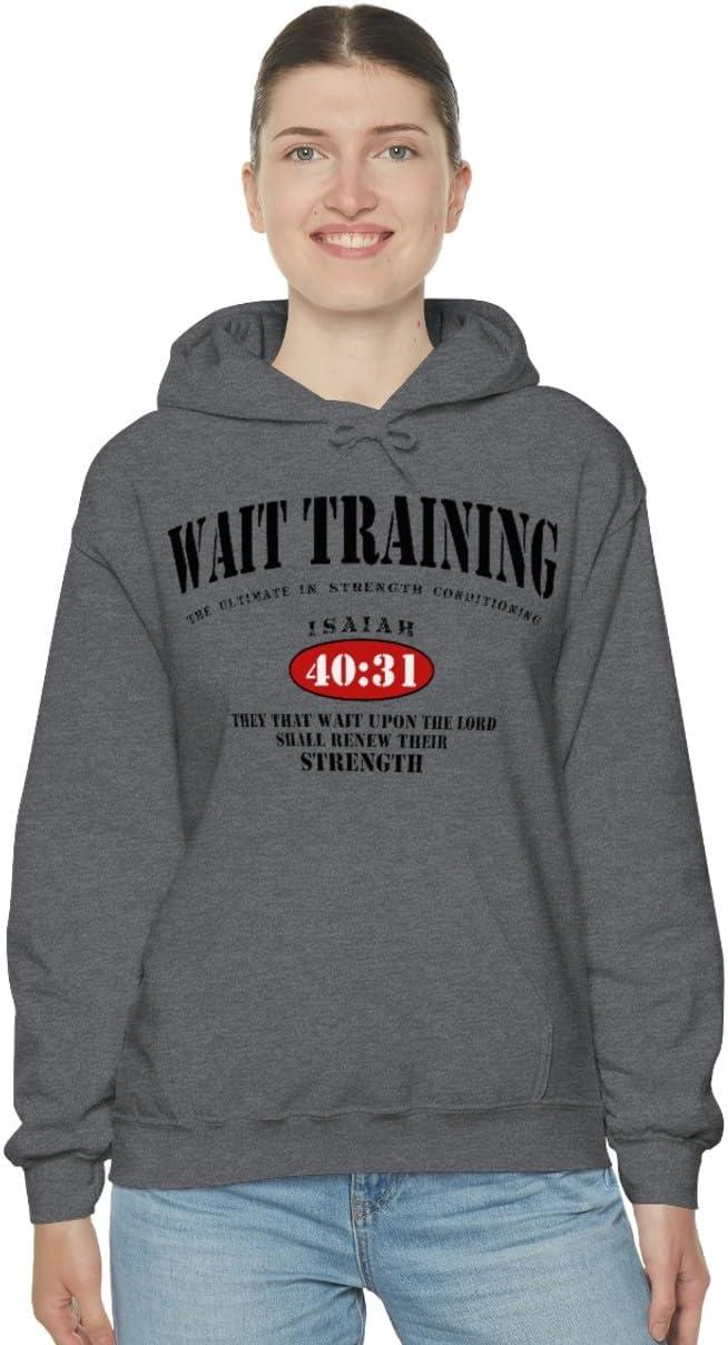 imageWait Training The Ultimate In Strength Training HoodieDark Heather