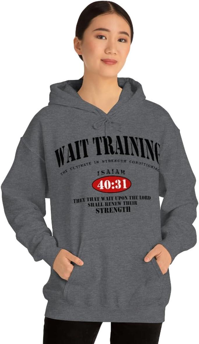 imageWait Training The Ultimate In Strength Training HoodieDark Heather