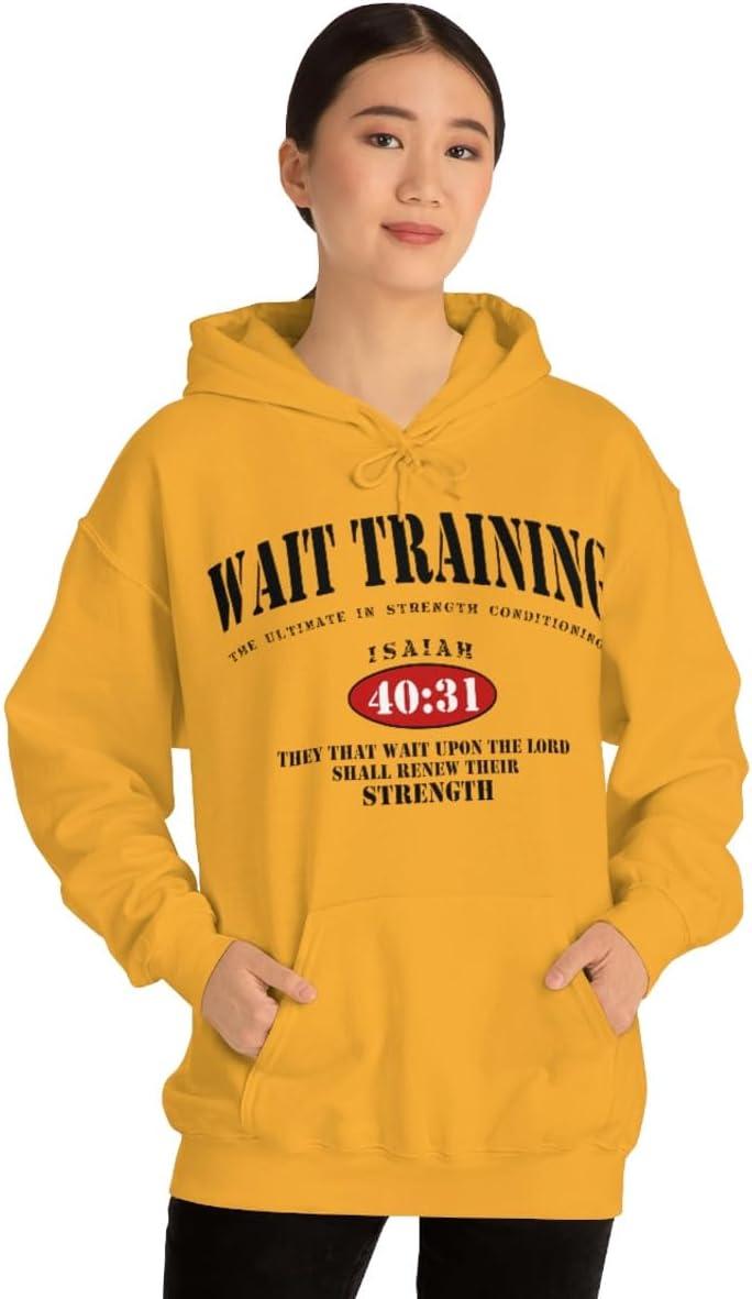 imageWait Training The Ultimate In Strength Training HoodieGold
