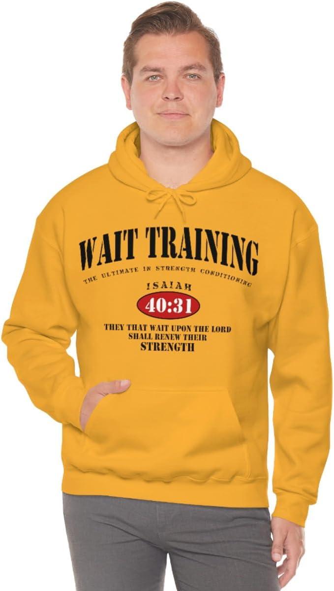 imageWait Training The Ultimate In Strength Training HoodieGold