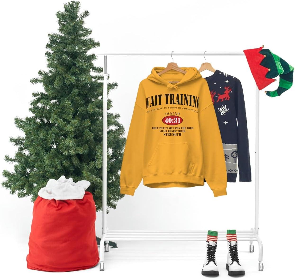 imageWait Training The Ultimate In Strength Training HoodieGold