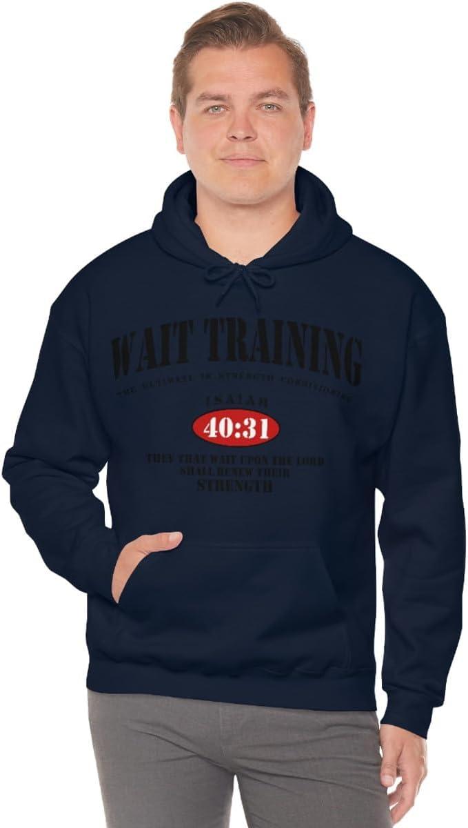 imageWait Training The Ultimate In Strength Training HoodieNavy