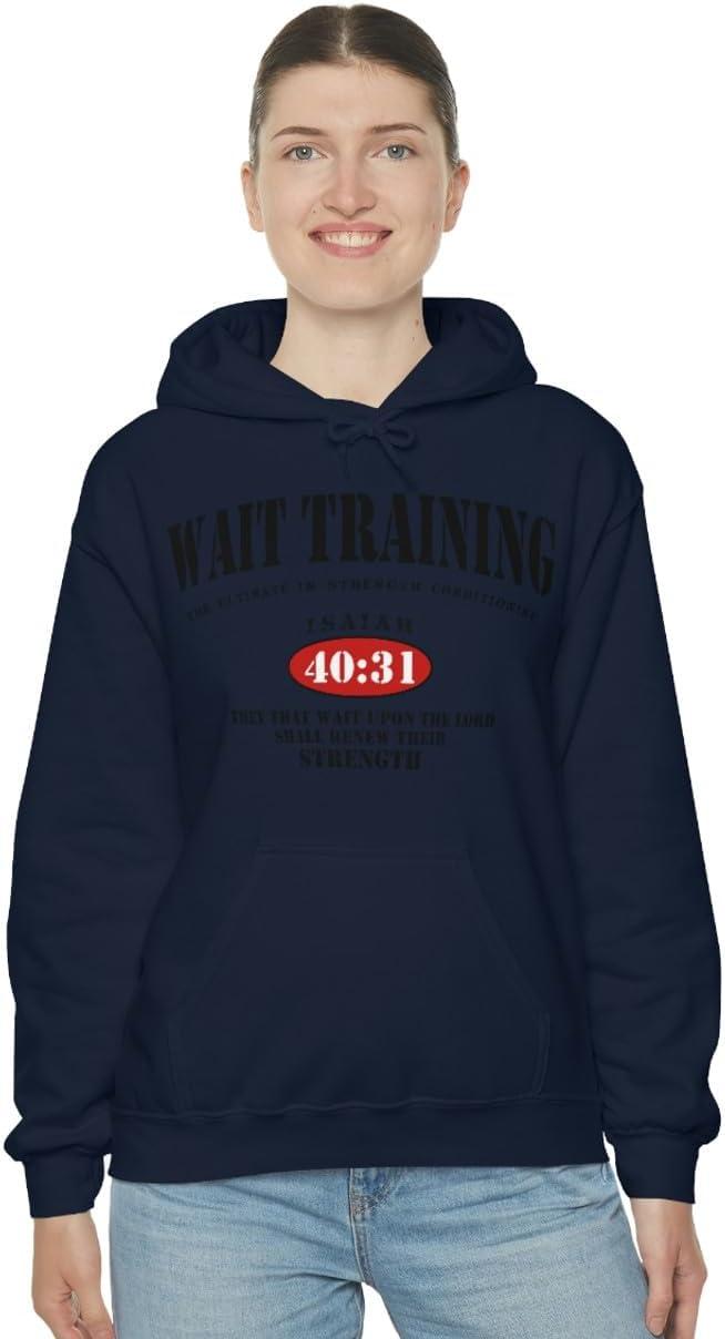 imageWait Training The Ultimate In Strength Training HoodieNavy