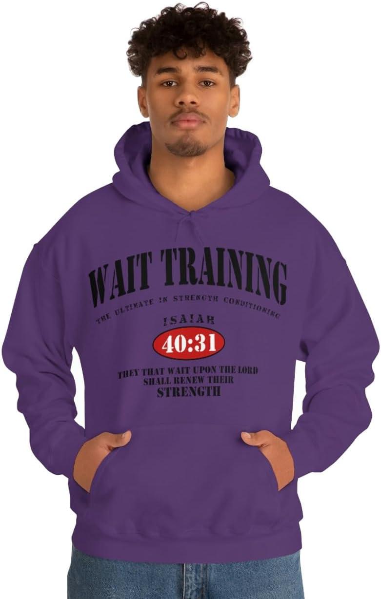 imageWait Training The Ultimate In Strength Training HoodiePurple