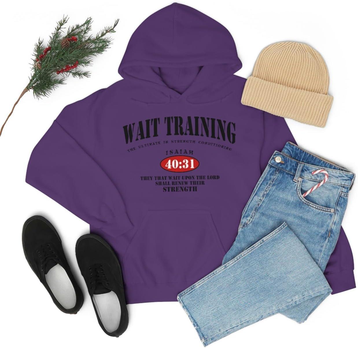imageWait Training The Ultimate In Strength Training HoodiePurple