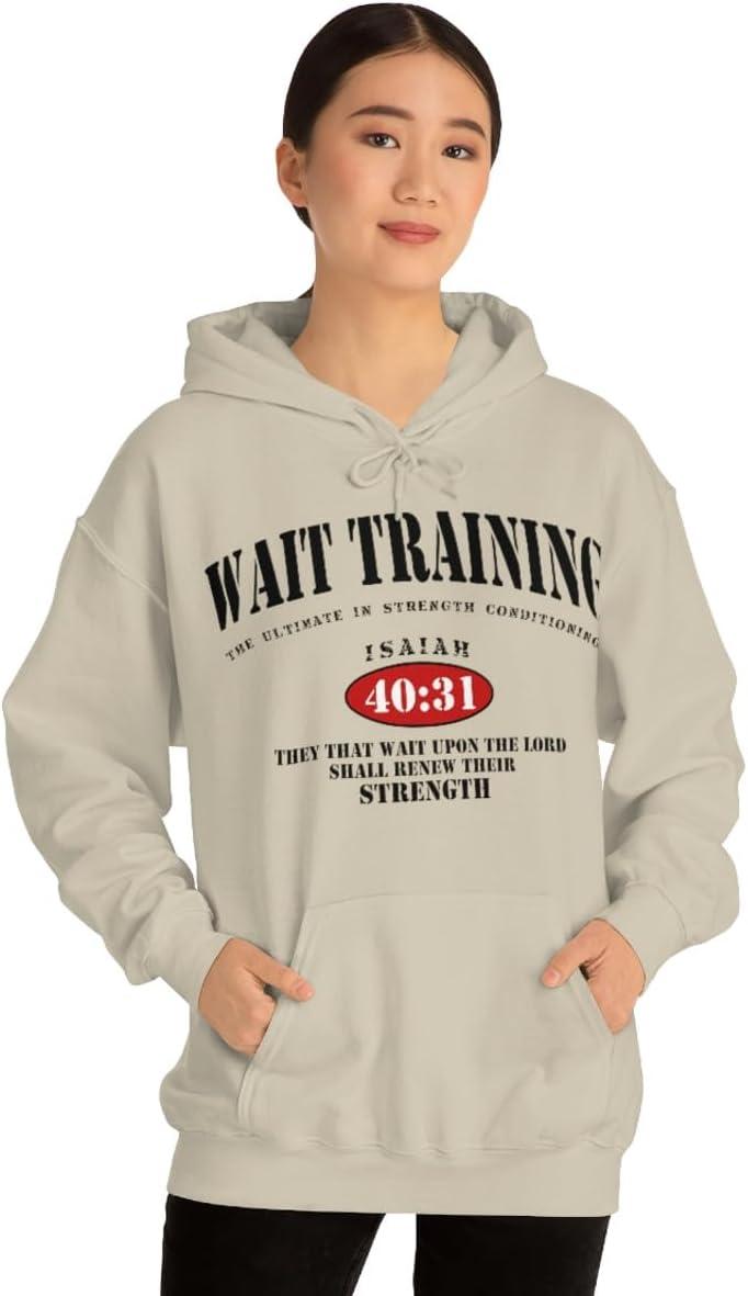 imageWait Training The Ultimate In Strength Training HoodieSand