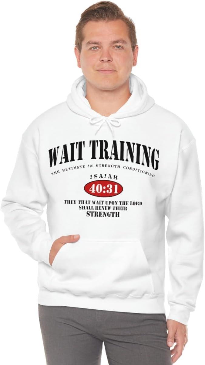 imageWait Training The Ultimate In Strength Training HoodieWhite