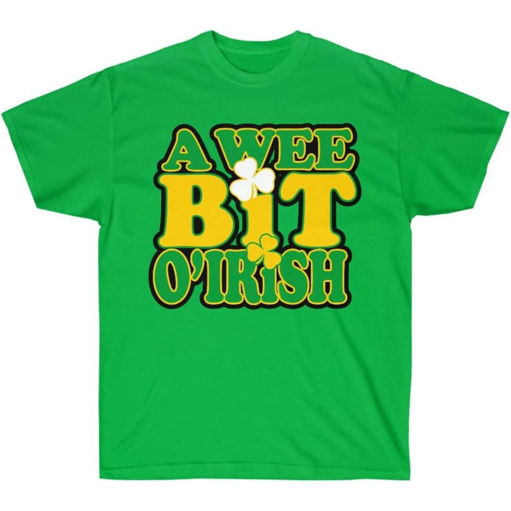 imageA Wee Bit O Irish TShirtIrish Green