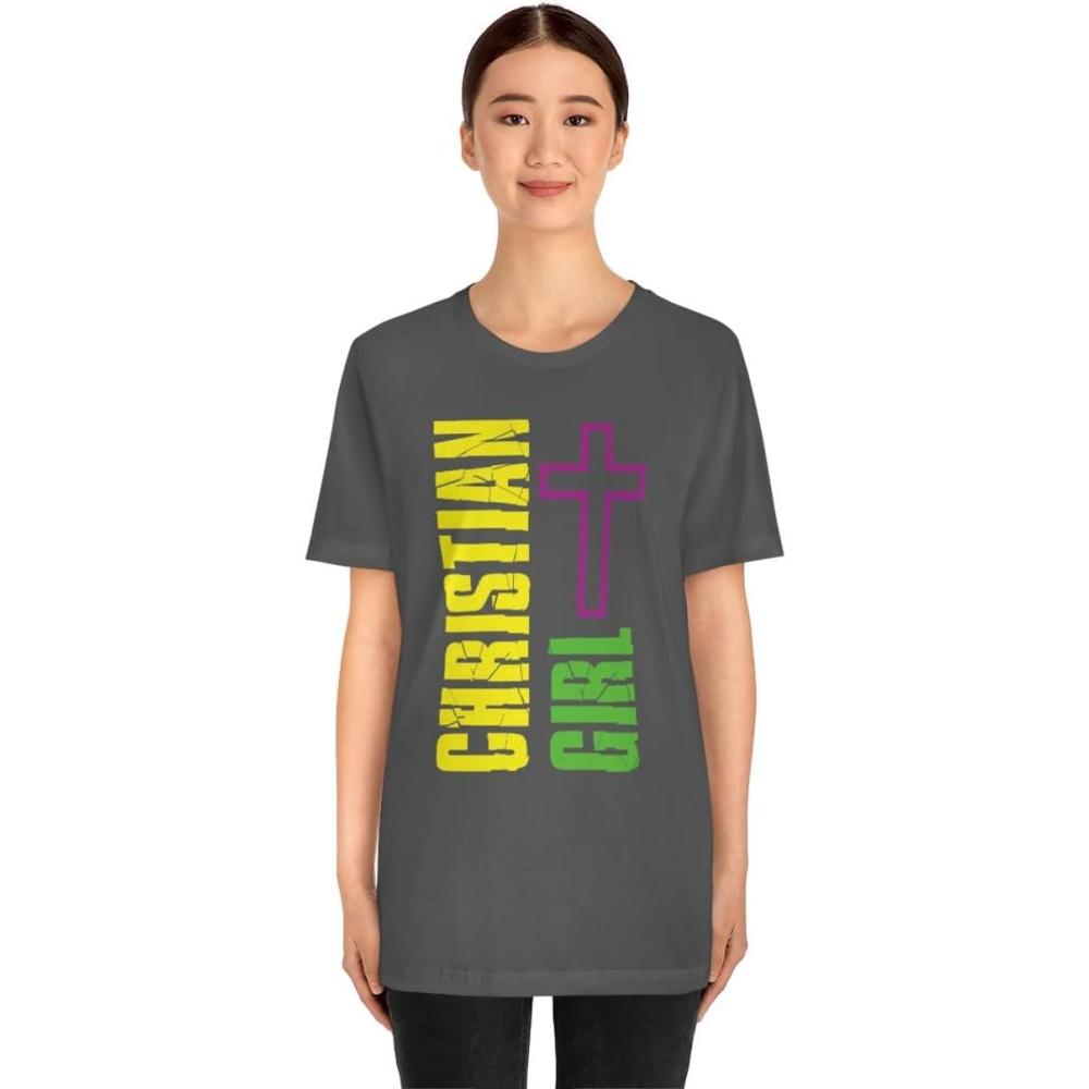 imageChristian Girl Unisex Jersey Short Sleeve TeeAsphalt