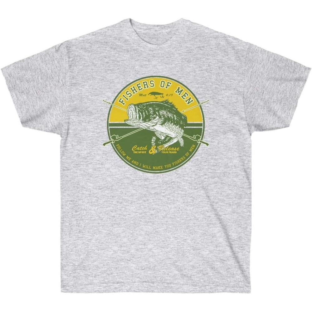imageFishers of Men Christian TShirtAsh