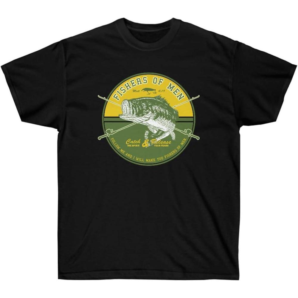 imageFishers of Men Christian TShirtBlack