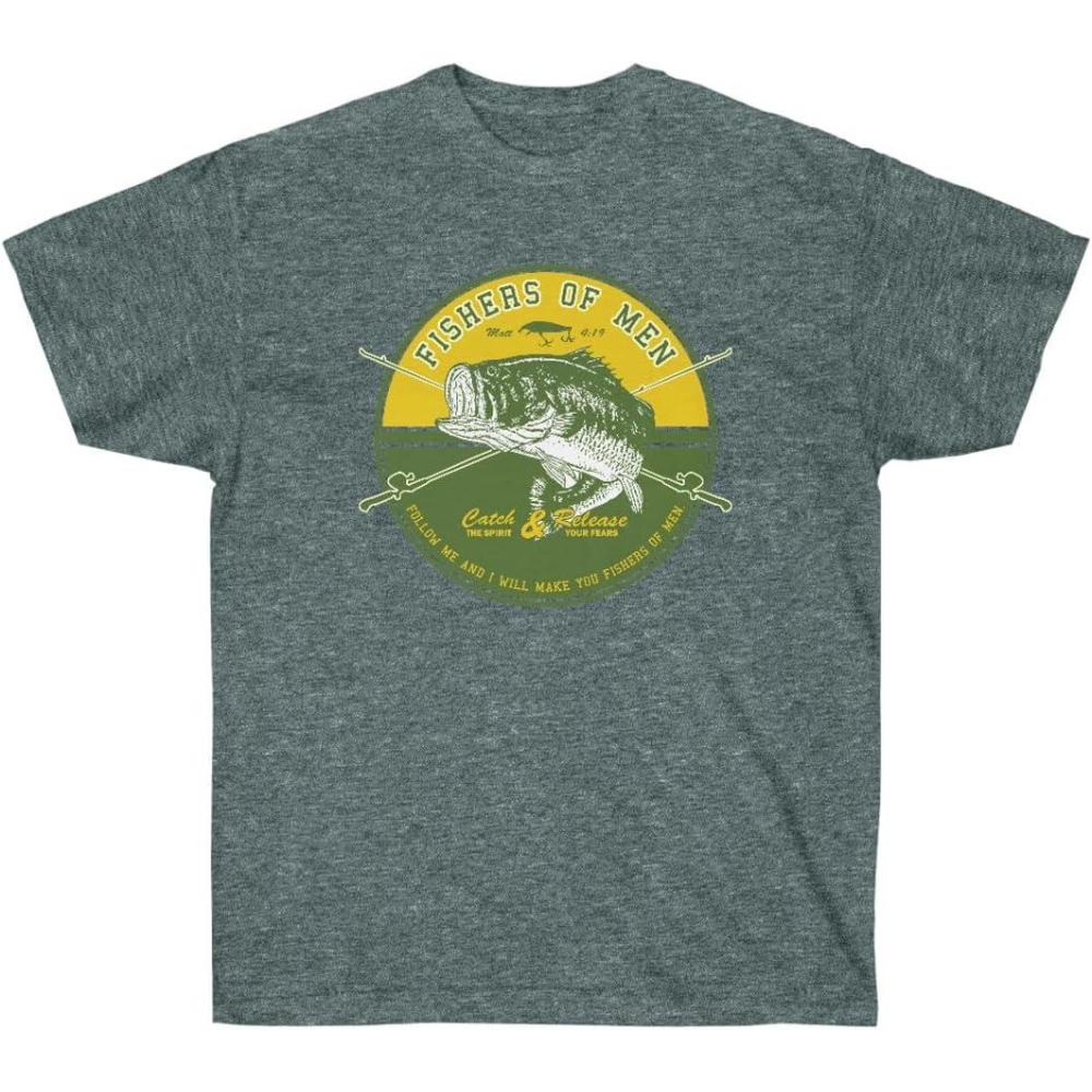 imageFishers of Men Christian TShirtDark Heather