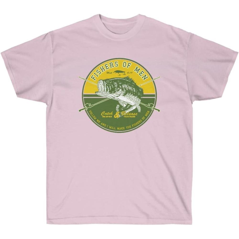 imageFishers of Men Christian TShirtLight Pink