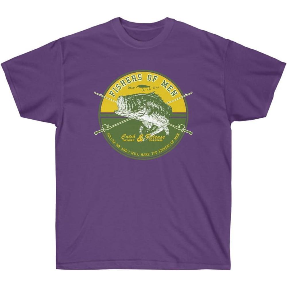 imageFishers of Men Christian TShirtPurple
