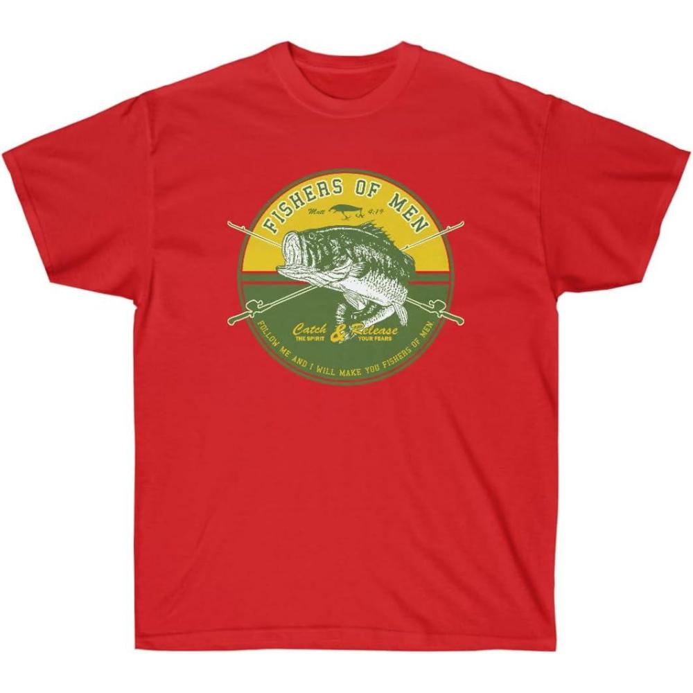 imageFishers of Men Christian TShirtRed