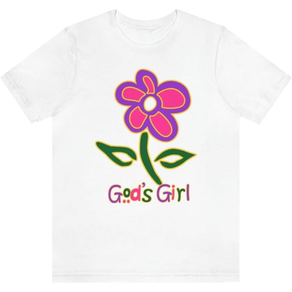 imageGods Girl Unisex Jersey Short Sleeve TeeWhite