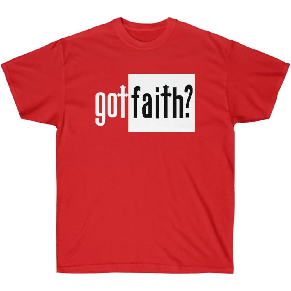 imageGot Faith Christian TShirtRed