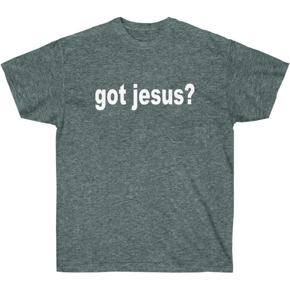 imageGot Jesus Classic Christian TShirtDark Heather