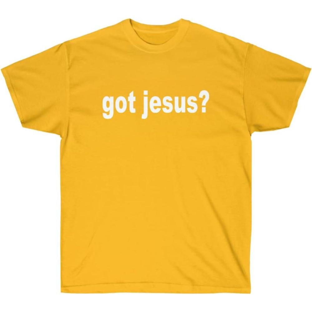 imageGot Jesus Classic Christian TShirtGold