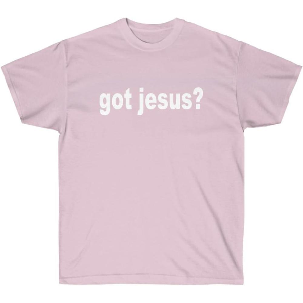 imageGot Jesus Classic  Christian TShirtLight Pink