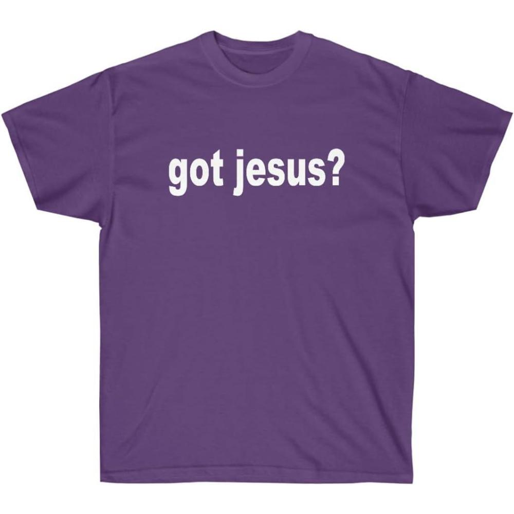 imageGot Jesus Classic  Christian TShirtPurple