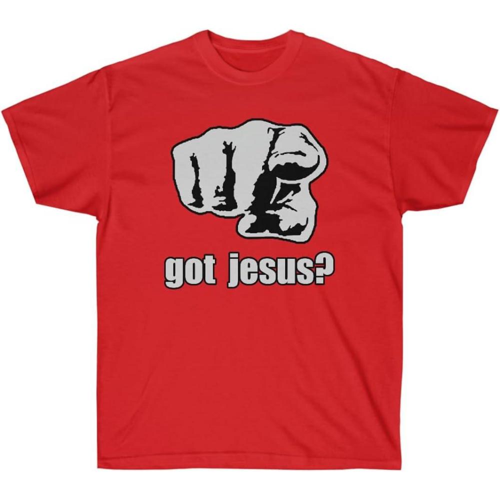 imageGot Jesus Pointer Christian TShirtRed