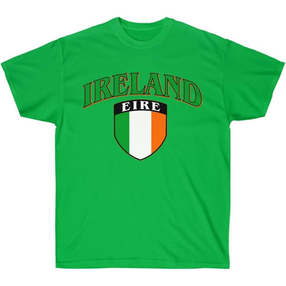 imageGreekgear Ireland  Eire  St Patricks Day Irish TShirtIrish Green