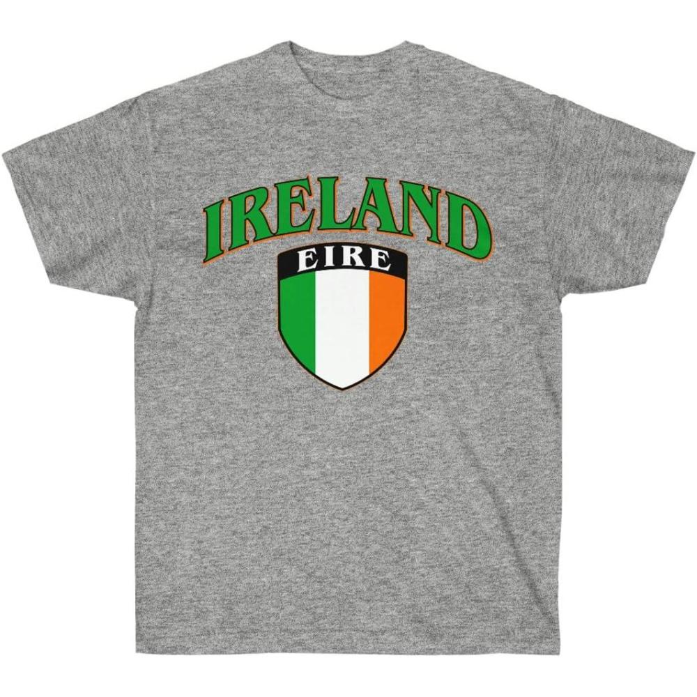 imageGreekgear Ireland  Eire  St Patricks Day Irish TShirtSport Grey