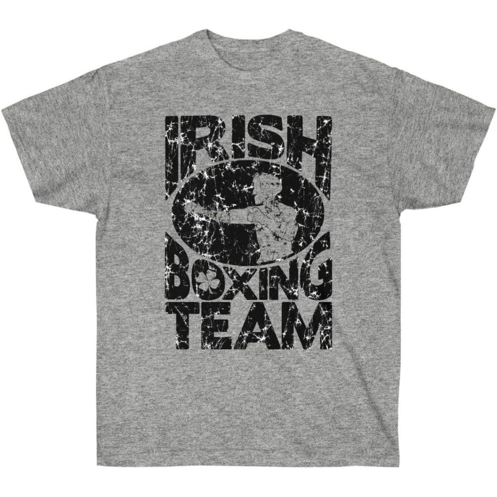 imageGreekgear Irish Boxing Team St Patricks Day Irish TShirtSport Grey