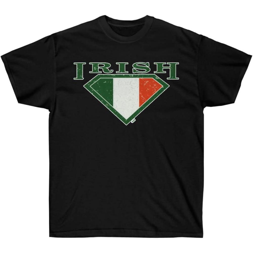imageGreekgear Irish Super St Patricks Day Irish TShirtBlack