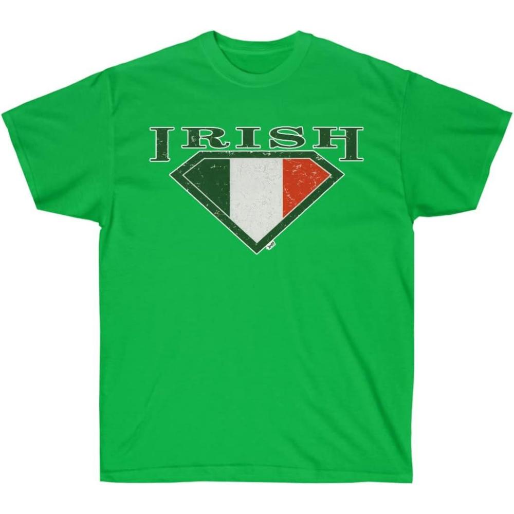 imageGreekgear Irish Super  St Patricks Day Irish TShirtIrish Green