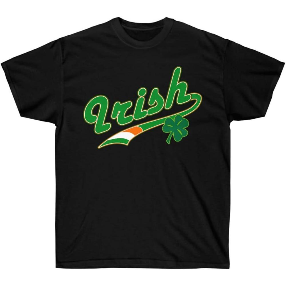 imageGreekgear Irish Tail St Patricks Day Irish TShirtBlack