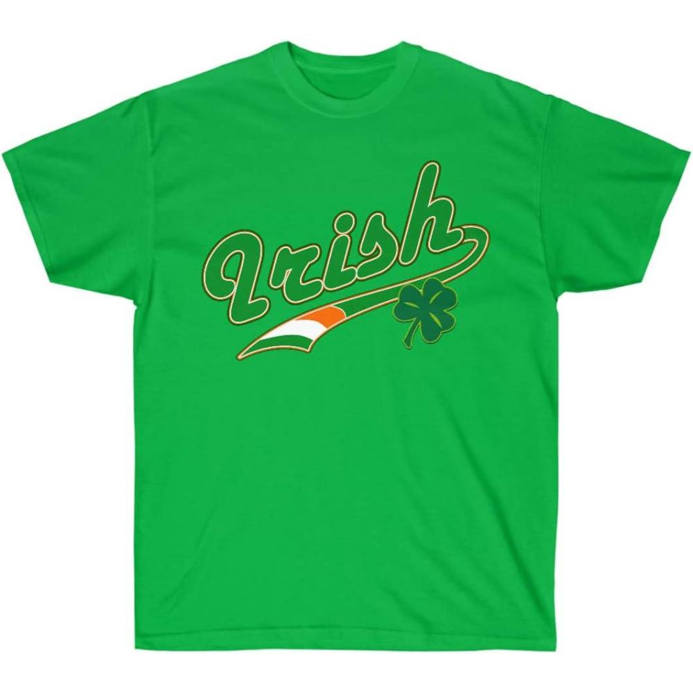 imageGreekgear Irish Tail St Patricks Day Irish TShirtIrish Green