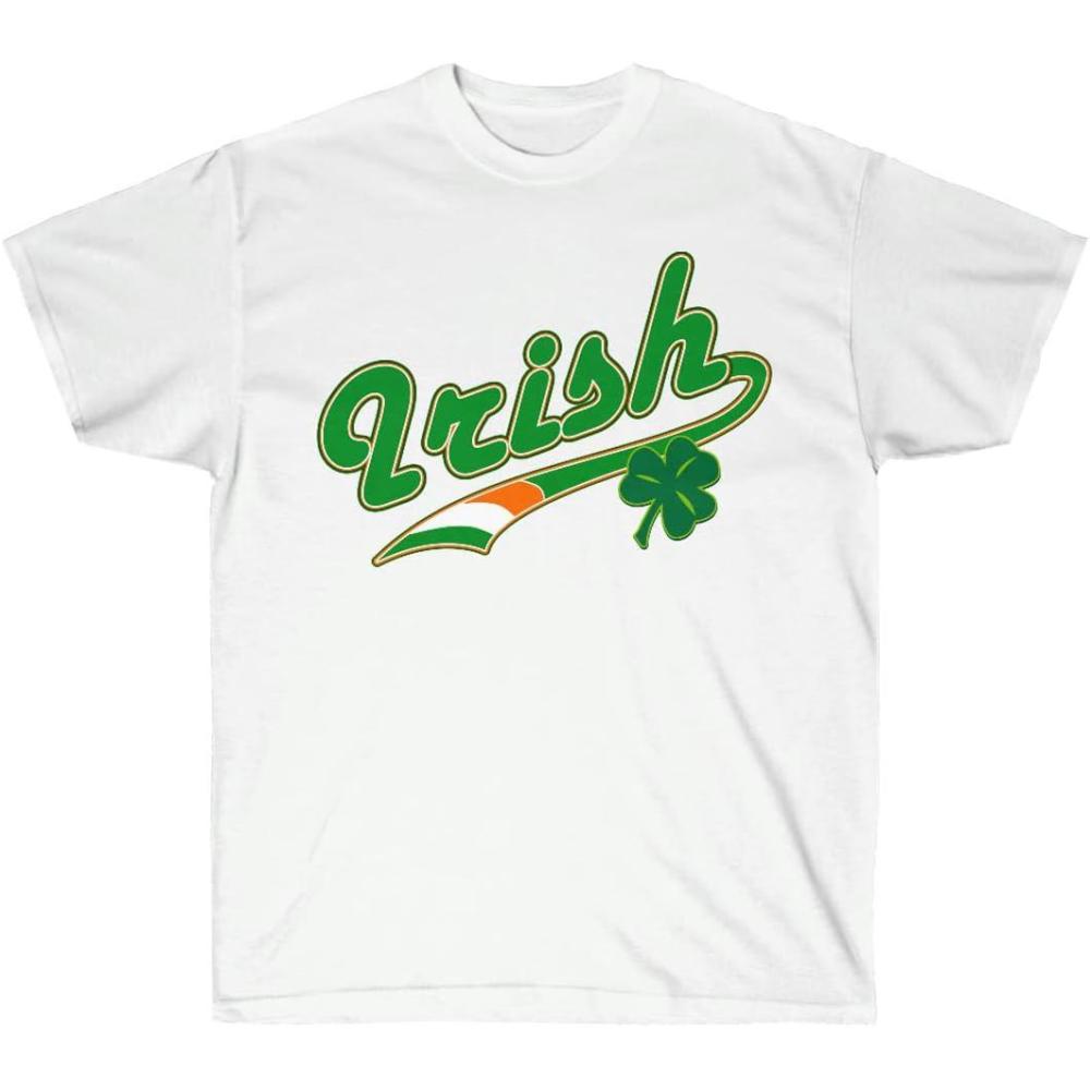 imageGreekgear Irish Tail St Patricks Day Irish TShirtWhite