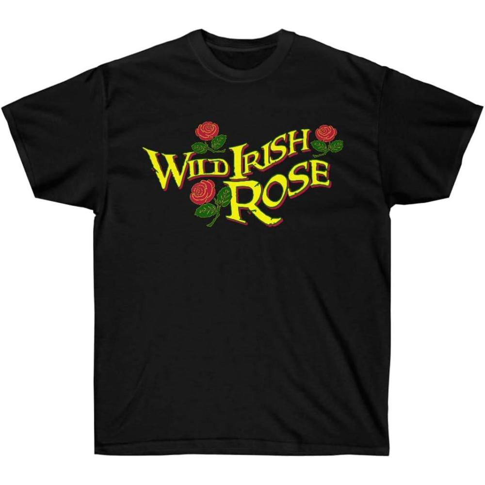 imageGreekgear Wild Irish Rose  St Patricks Day Irish TShirtBlack