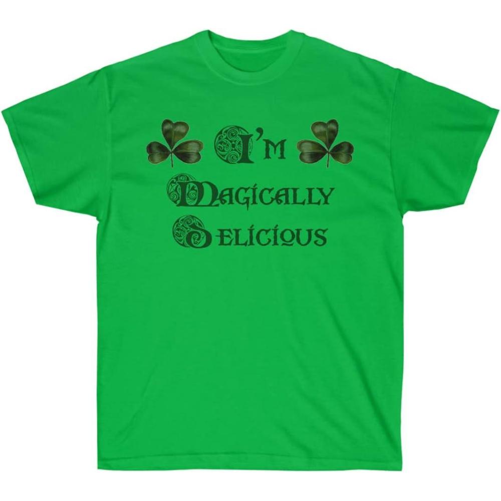 imageIm Magically Delicious  St Patricks Day Irish TShirtIrish Green