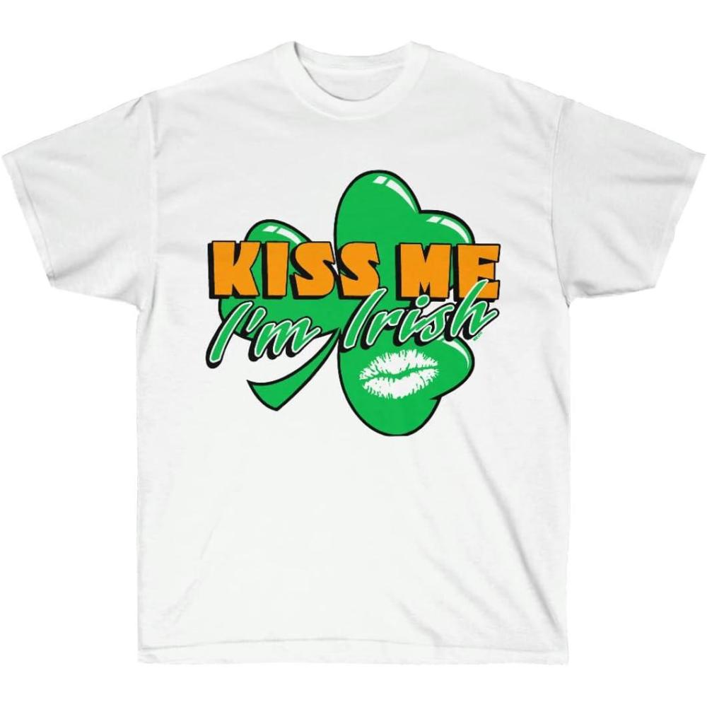 imageKiss Me Im Irish St Patricks Day Irish TShirtWhite