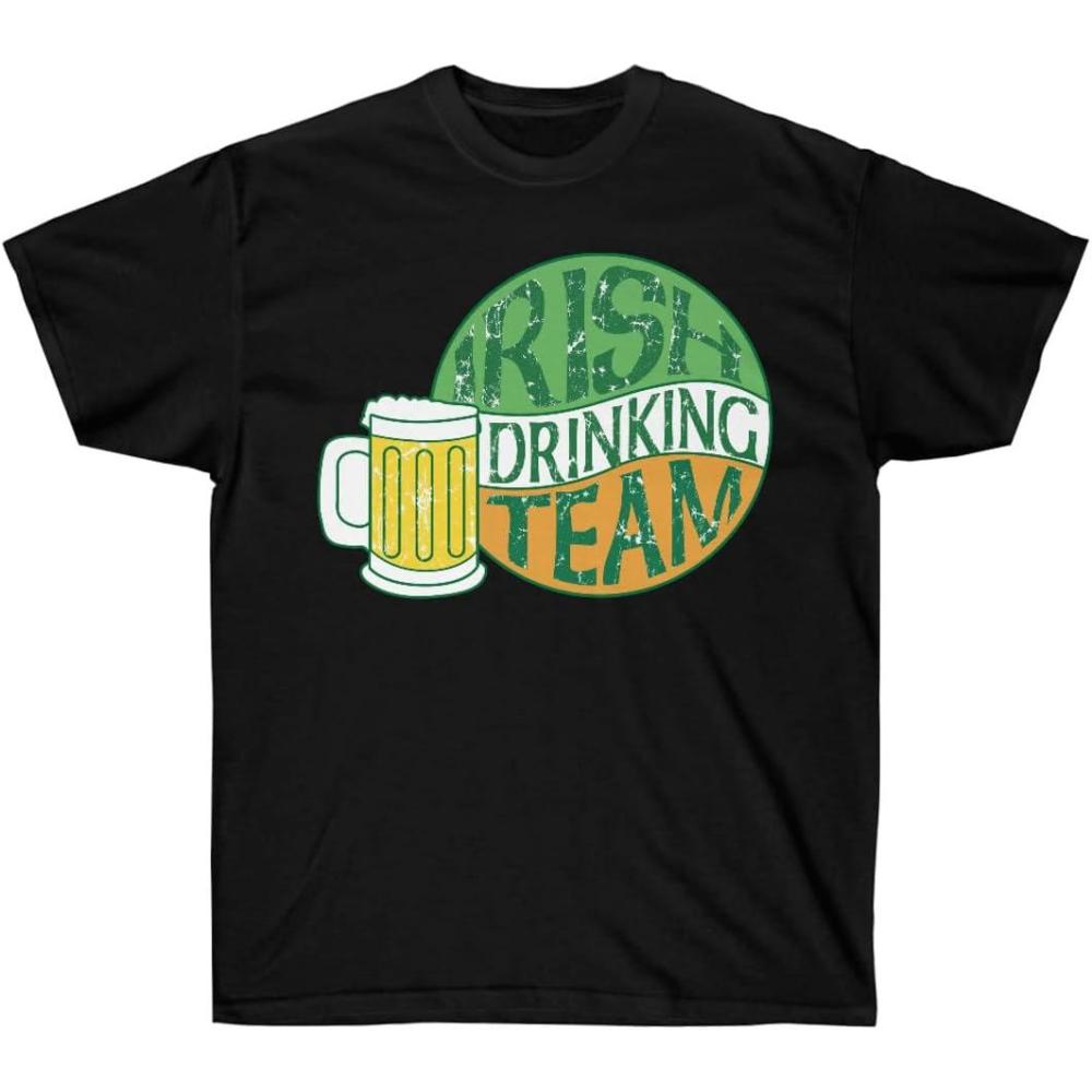 imageOfficial Irish Drinking Team St Patricks Day Irish TShirtBlack