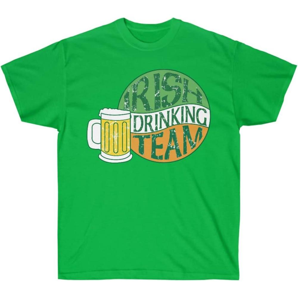 imageOfficial Irish Drinking Team St Patricks Day Irish TShirtIrish Green