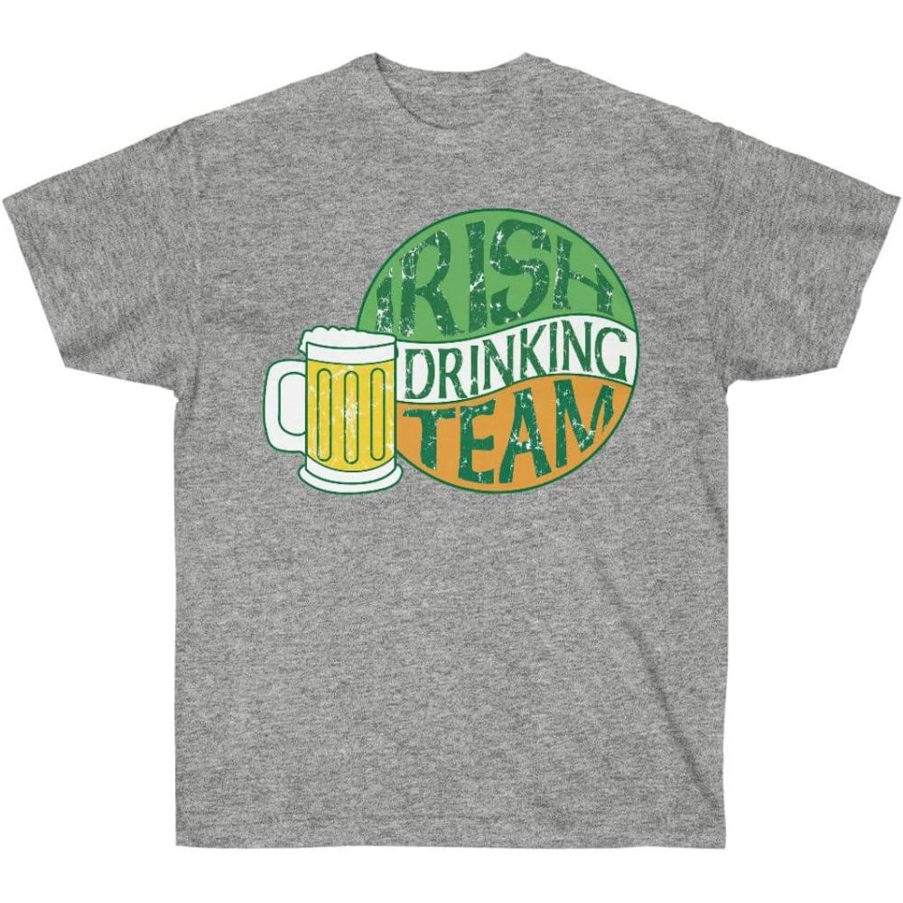 imageOfficial Irish Drinking Team St Patricks Day Irish TShirtSport Grey