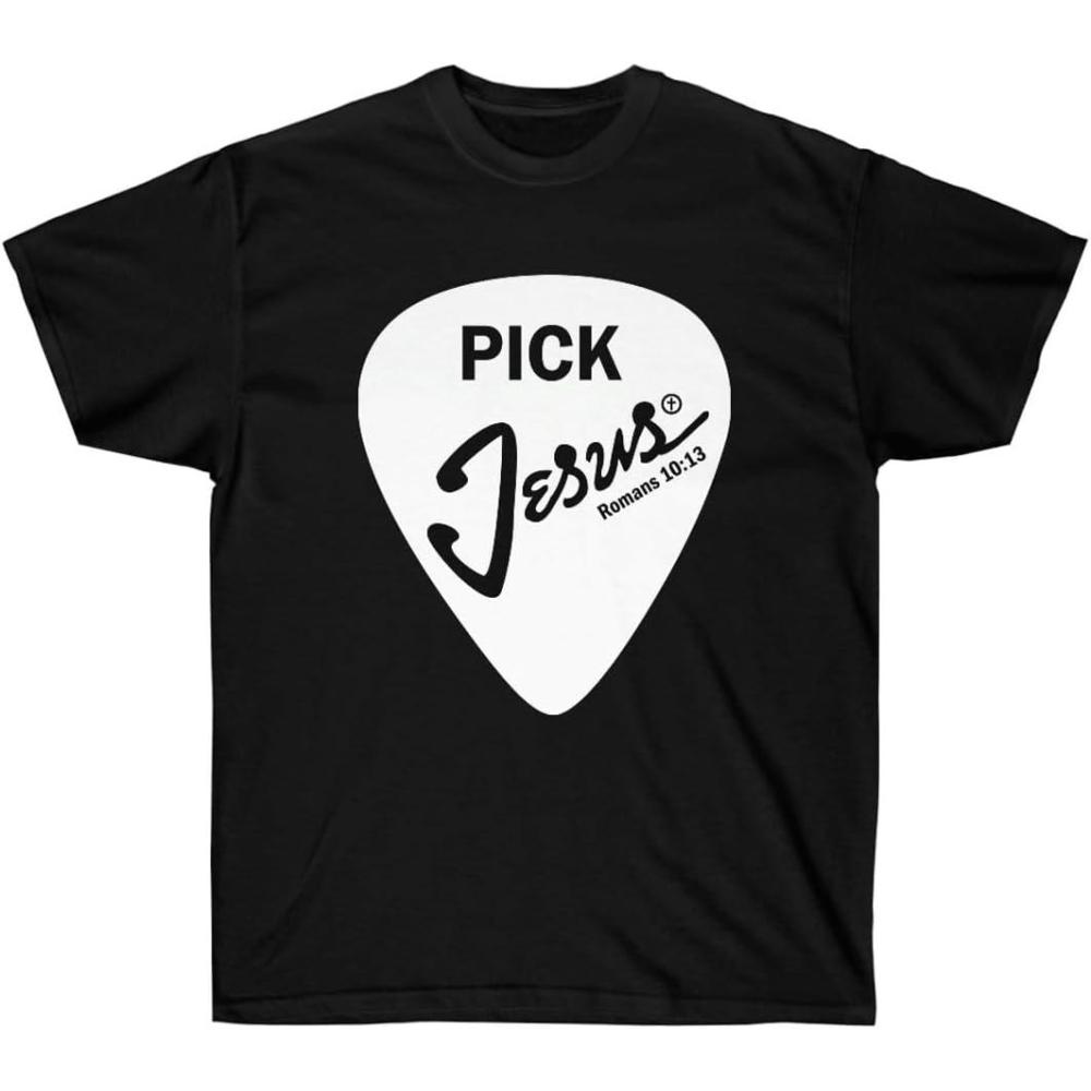 imagePick Jesus Christian TShirtBlack