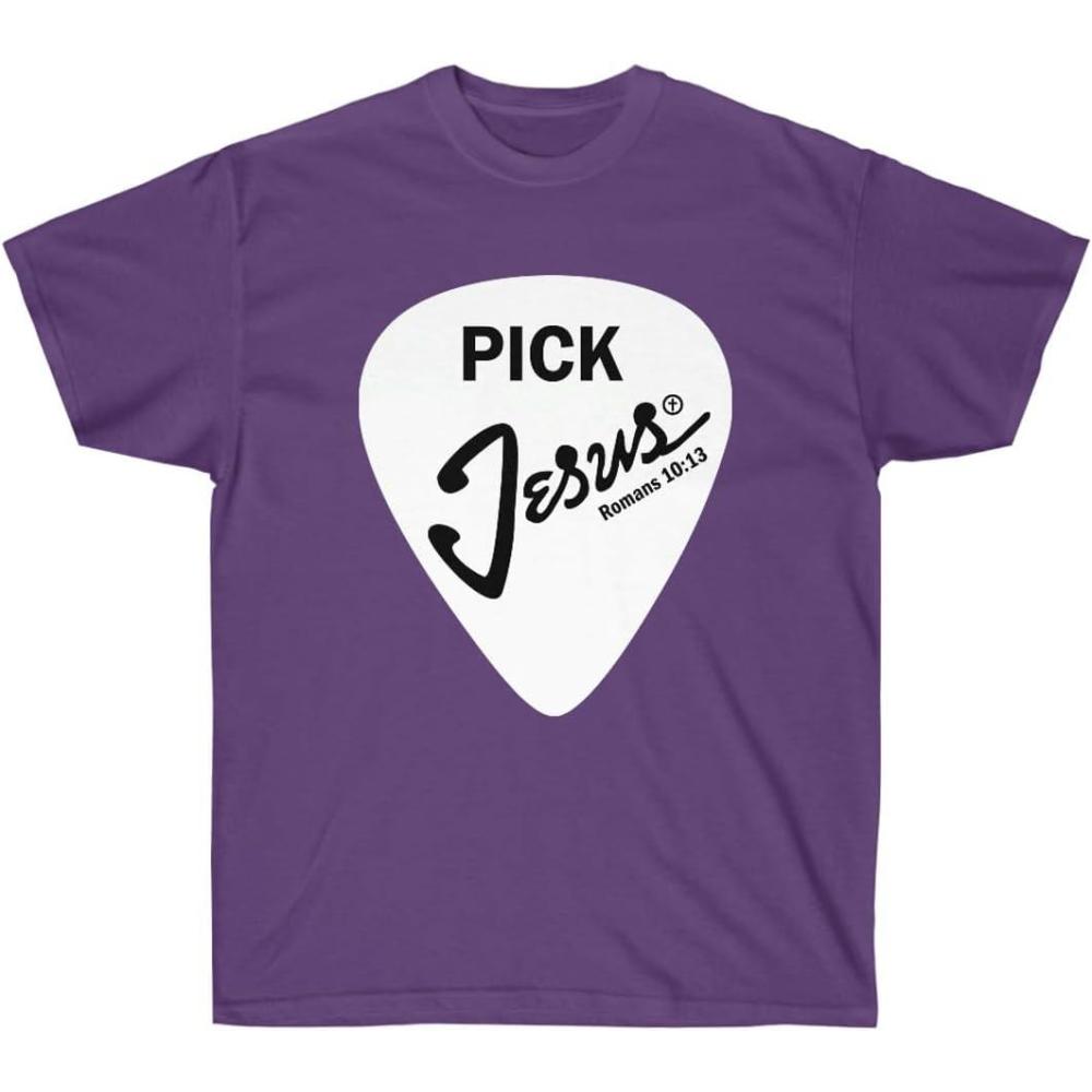 imagePick Jesus  Christian TShirtPurple