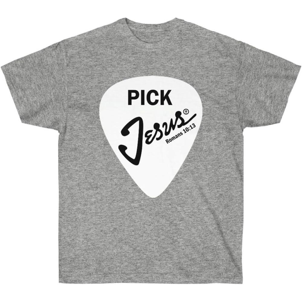 imagePick Jesus Christian TShirtSport Grey