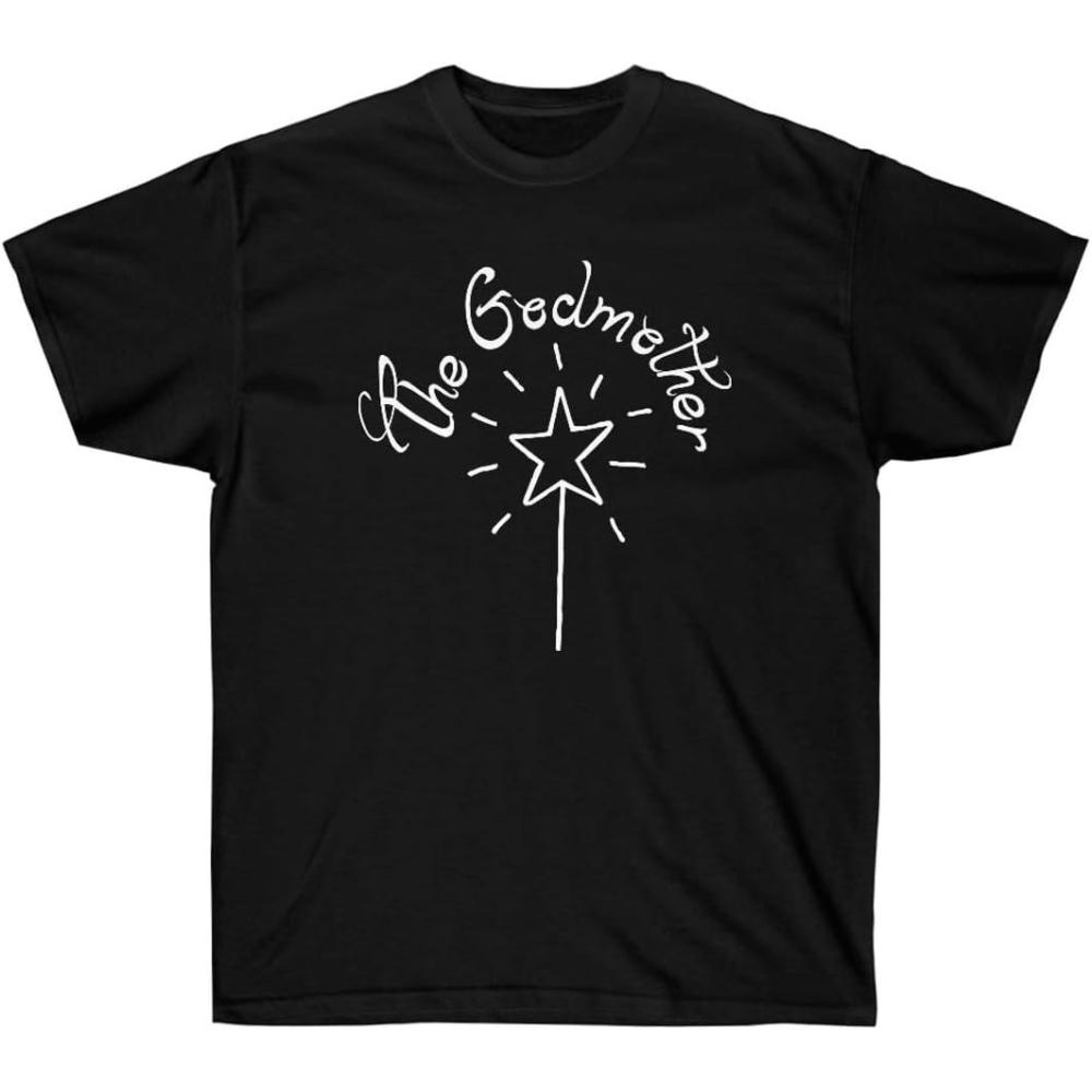 imageThe Godmother Magic Wand Christian TShirtBlack