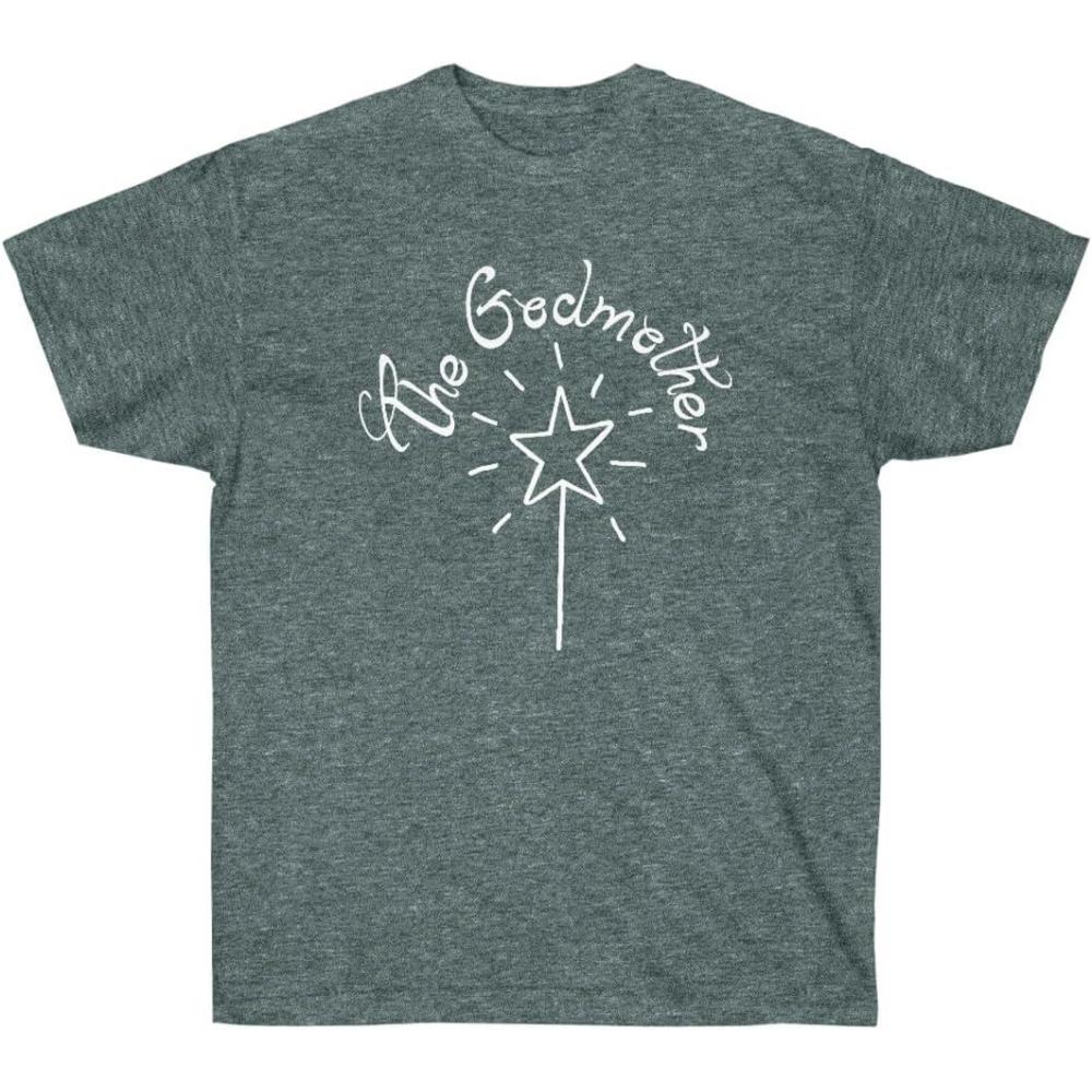 imageThe Godmother Magic Wand Christian TShirtDark Heather