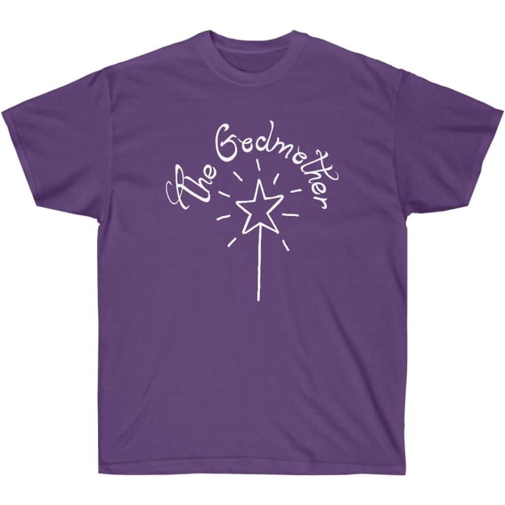 imageThe Godmother Magic Wand Christian TShirtPurple