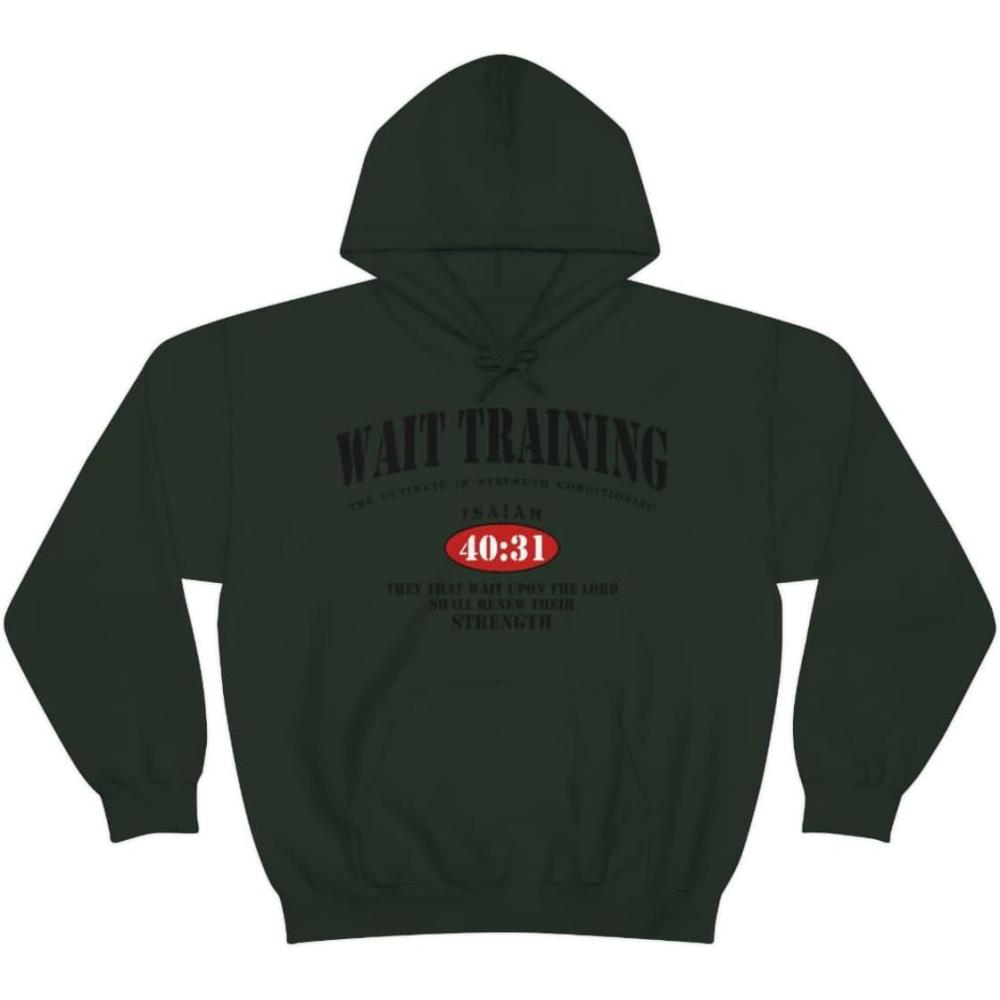 imageWait Training The Ultimate In Strength Training HoodieForest Green