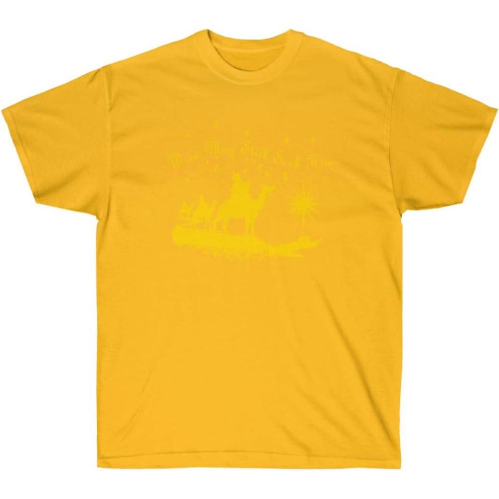 imageWise Men Still Seek Him Christian TShirtGold