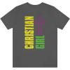 Christian Girl Unisex Jersey Short Sleeve Tee(Asphalt)