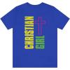 Christian Girl Unisex Jersey Short Sleeve Tee(True Royal)
